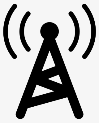 Radio Tower Filled Icon - Telecommunications Icon Png #5282284