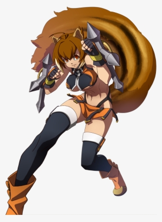 Non-alien Creatures Wiki - Blazblue Makoto Nanaya #5283782