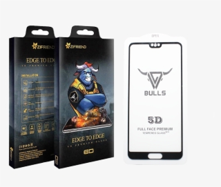 Fivx Zifriend 6d Premium Tempered Glass For Huawei - Cartoon #5284029