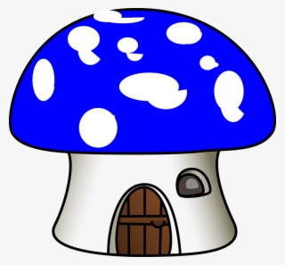 Igloo Clipart Shelter - Mushroom House Clipart #5284869
