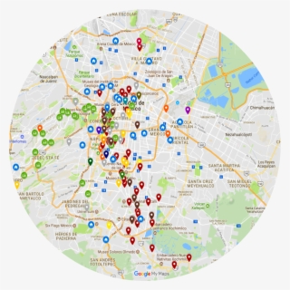 Mapa Derrumbes Sismo Ciudad De Mexico - Peuples De L Arctique #5285198
