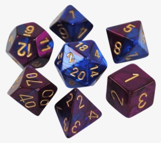 Chessex Purple Gemini Dice #5285403