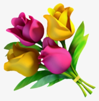 Emoji Fleur Flower Flora Rose Jaune Yellow #5285813