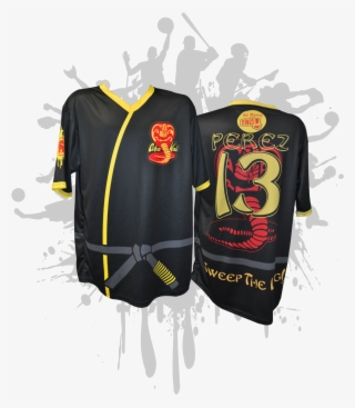 Cobra Kai Dojo Mens Full Dye Jersey #5286621
