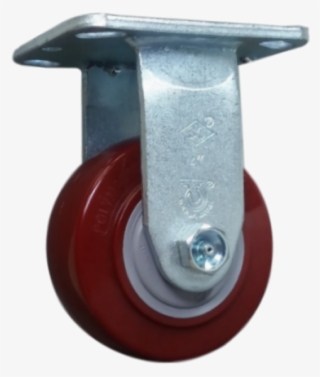 4" Polymadic Wheel Rigid Caster - 600 Lbs. Capacity #5286662