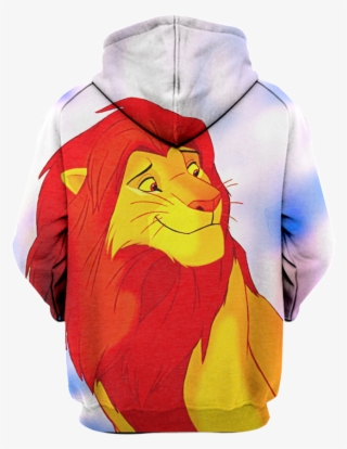 Anime Lion King Hoodie 3d - Lion King Photo License Plate, Aluminum #5287384