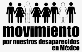 Logo Mov X Nuestros Desaparecidos Negro - Forced Disappearance #5287896
