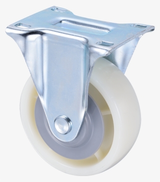 6 Inch Nylon Rigid Wide Trolley Caster Wheels - Caster #5288001