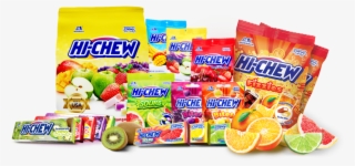 Various Bags And Packages Of Hi-chew Products - Fizzy And Sour Hi Chew #5290144