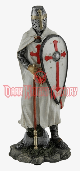 Knights Templar Medieval Armored Crusader With Sword #5290680