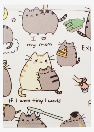Slim Passport Cover - Pusheen With His Family #5292679