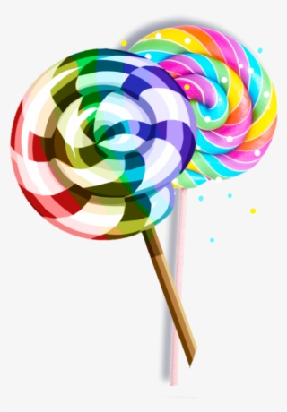 Mq Lollipop Rainbow Rainbows Candy Sweet - Stick Candy #5293800