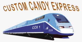 Custom Candy Express Logo - Rail Transport #5294788