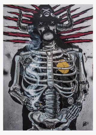 Lemmy Rock Icon 70 X 100 Cm - Drawing #5295356