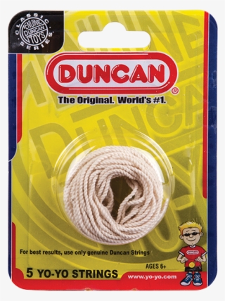 Image - Duncan Yo Yo String 5 Pack White Cotton #5295525