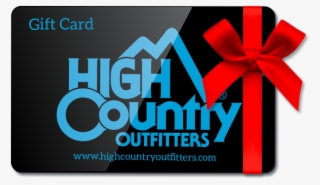Retail Gift Cards - High Country Outfitters #5295624
