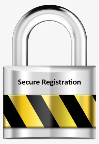 Secure Registration Silver Padlock Security Icon - Security Icon #5296139