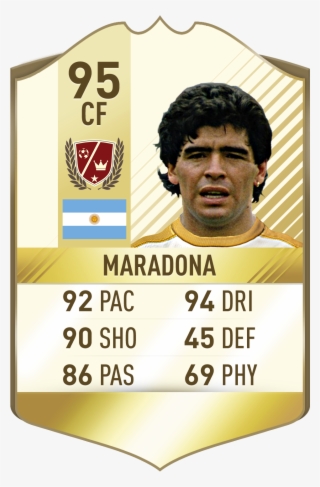 - Maradona - Fifa Cards 18 Legends #5296967