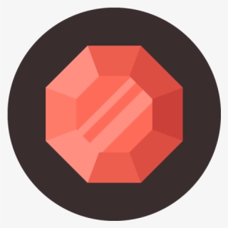 Ruby Gemstone Icon - Gemstone #5297306