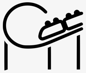 Roller Coaster Svg Png Icon Free Download - Rollercoaster Clip Art #530315