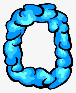 Blue Lei - Png - Club Penguin Lei #530440