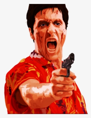 Scarface - Al Pacino In Scarface Print, Pop Art Pacino #530570