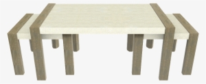 Lyford Nesting Coffee Tables- Driftwood - Lyford #530900