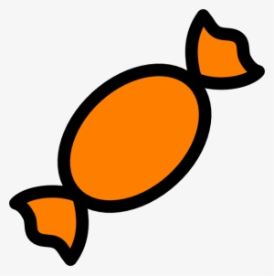 Picture Freeuse Stock Orange Candy Clip Art At Clker - Candy Clipart #530917