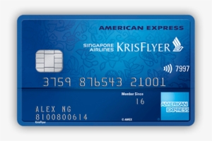 The American Express Singapore Airlines Krisflyer Credit - Singapore Airlines #531025