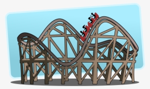 Clip Art Roller Coaster Clip Art Fun Roller Coaster - Advertising #531087