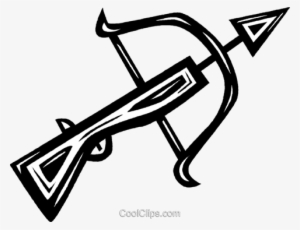 Crossbow Royalty Free Vector Clip Art Illustration - Karankawa Weapons #531236