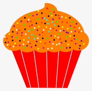 Cupcake Clipart Red - Cupcake Birthday Bulletin Board #531453