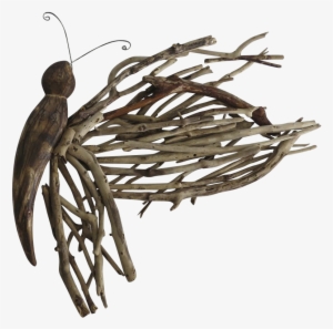 Large Driftwood 3d Butterfly Wall Decor - Wall #531505