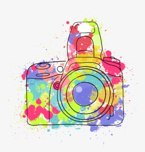 Camera Photography Photographer Watercolor Painting - Creative Camera Icon Png #531682