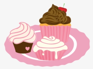 Cupcake Clipart Free Download - Tea And Cakes Clipart #532017