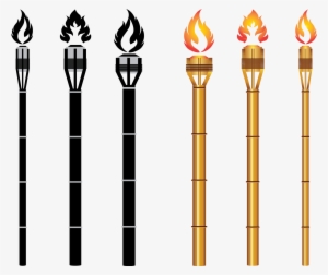 Clipart Free Vector Carrier Transprent Png Free Download - Tiki Torch Clipart Free #532043