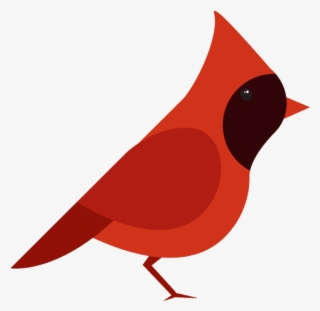 Bird Vectors Png Free Library - Cardinal Bird Vector #532225