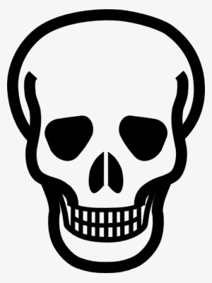 Skull Outline Clip Art #532488