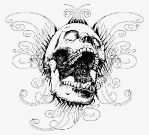 Share This Image - Screaming Skull #532506