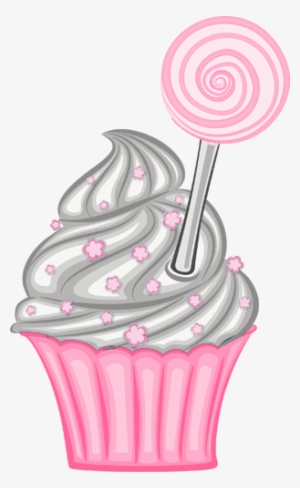 B *✿* Cupcake Clipart, Cupcake Art, Cupcake Cakes, - Baby Bottle #532606