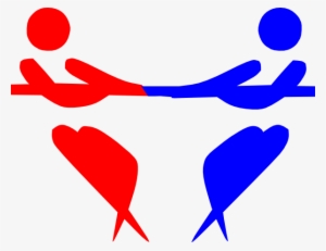 Left V Right Tug Of War Clip Art At Clker - Tug Of War Logo #533040
