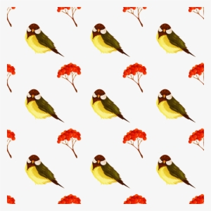 This Free Icons Png Design Of Bird And Pome Seamless #533146