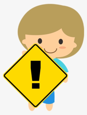 Little Boy Holding Yellow Sign Logo Png And Psd Format - File Format #533253