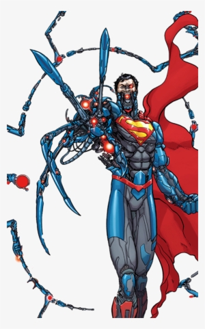 New 52 Cyborg Superman By Mayantimegod-d9bo4xd - Cyborg Superman Png #533855