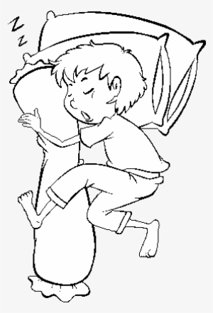 Drawing Little Boy 13 - Chico Durmiendo Sofa Dibujo #533900