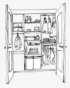 Clothes Closet Clipart - Closet Illustration Png #535202
