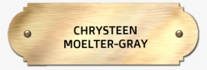 Blank-nameplate - Plywood #535670