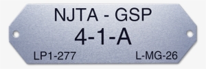 Industrial Nameplates - Label #535739