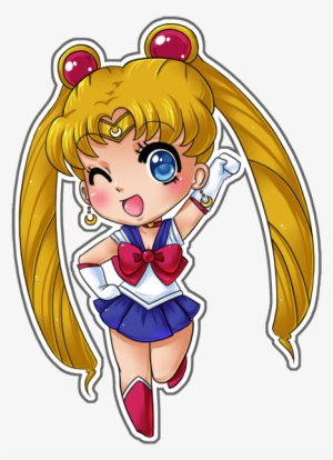 Png Image - Sailor Moon Serena Chibi #535833