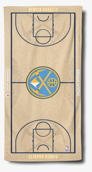 Nuggets Beach Towel - Denver Nuggets Wincraft 22" X 42" Authentic #536381
